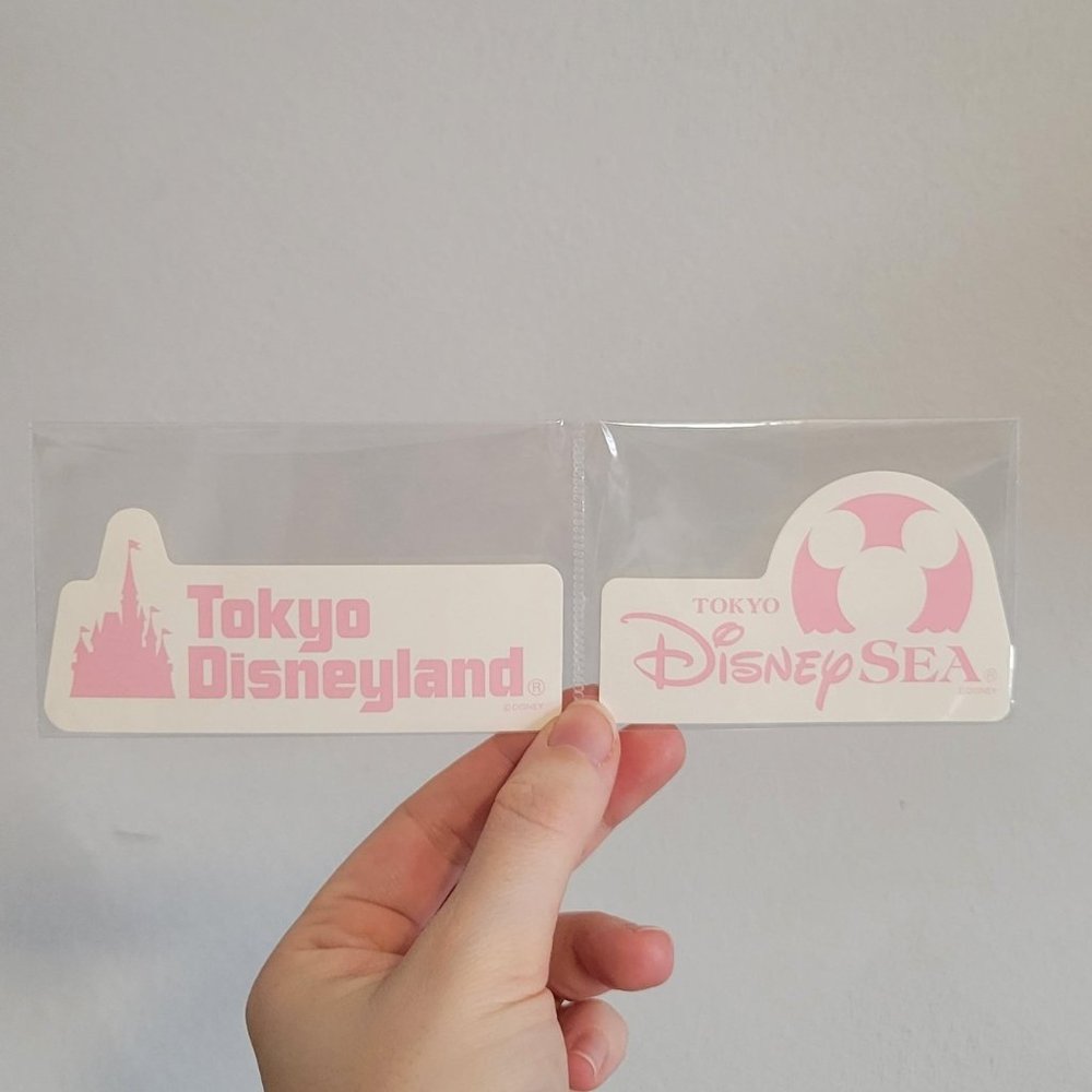New Tokyo Disney Stickers - Pack of 2